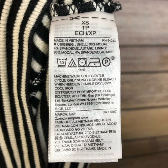 GAP Ribbed Striped Shirt Dress - Picture 5 of 5